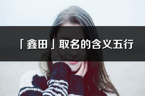 「鑫田」取名的含義五行_鑫田名字寓意解釋